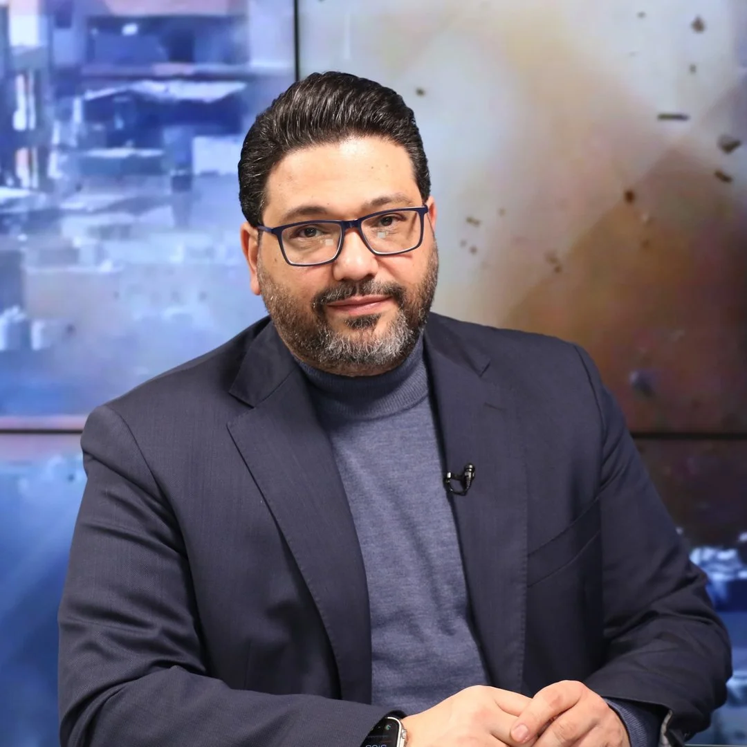 Rabih Dandachli during a television appearance